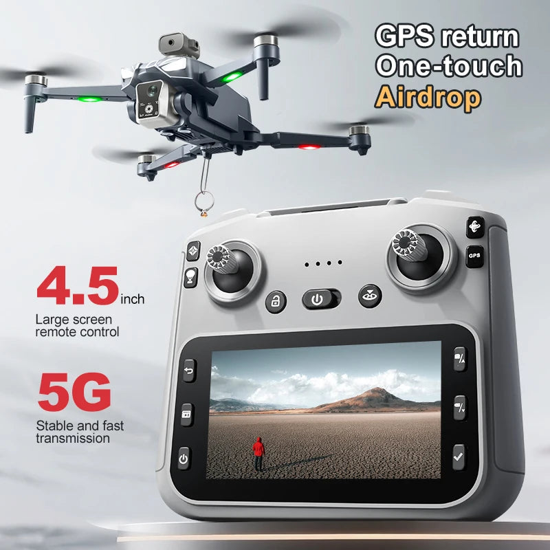 Professional Drone 8K HD Camera Obstacle Avoidance Wide Angle