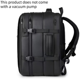 Traveling Bag Vacuum Compression With Air Pump Device 17-Inch Backpack, Waterproof Oxford Fabric