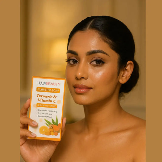 Huda Beauty Turmeric Vitamin C Soap US Mart UAE