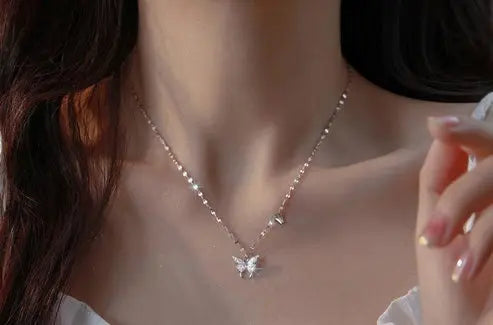 Butterfly Necklace For Women US Mart UAE