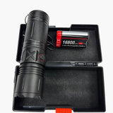 High-Power Rechargeable LED Flashlight Kit US Mart UAE