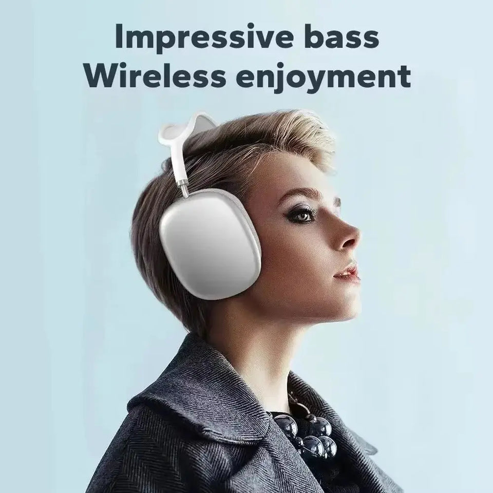 P9 Blue tooth earphones V5.3 wireless noise cancellation gaming Headset Earphone Headphone With Microphone US Mart UAE